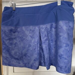 Adidas Blue Mini Skirt